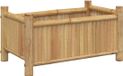 vidaXL Plantenbak Bamboe 50x30x25 cm