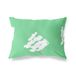 BonaMaison Petrol Groen-Wit Decoratieve Kussensloop, Kussenhoezen Bank, Decoratieve Kussenhoesjes, Kussensloop; Sofa, Slaapkamer, Kantoor, Auto 45x60 Cm - Ontworpen en vervaardigd in Turkije