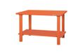 Bahco Werkbank | heavy-duty | avec plateau en acier | 4 pieds | orange | 1500 mm x 750 mm x 1030 mm