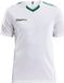 Craft Progress Contrast Shirt Korte Mouw Heren - Wit / Groen