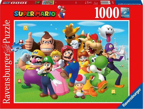 Ravensburger Super Mario Puzzle - 1000 Pieces - Adult Puzzle