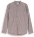 Tom Tailor Regular fit overhemd met linnen - Maat XXXL - rocky brown chambray