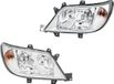 HELLA Jeu de phares principaux 12 V H7/H3 PY21W W5W halogène pour MB SPRINTER