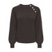 Only Emma Ls Button O-neck Knit