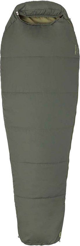 Marmot Nanowave 35 Slaapzak Regular - Olijf - Left Zipper