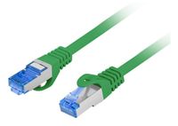 Lanberg PCF6A-10CC netwerkkabel Groen 0,5 m Cat6a S/FTP (S-STP) Rond