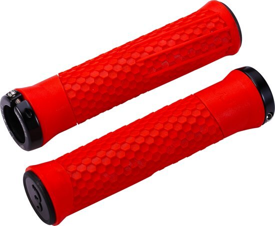 BBB Cycling BBB BHG-95 Python Handvatten - Lengte 142 mm - Per paar - Rood