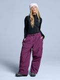 Poederbaas Skibroek Unisex Park Bordeaux - Maat XL