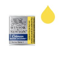 Winsor & Newton Cotman Watercolor Paint 119 Cadmium Yellow Pale Hue (Half Pan)