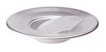 Pentole Agnelli Professionele Aluminium 3 Mm Strainer met Druppelschaal, Diameter 45 cm, Zilver, One Size