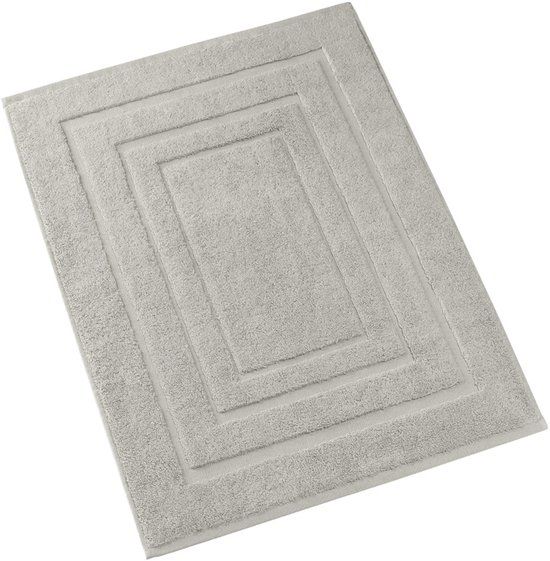De Witte Lietaer Pacifique Badmat - 50x75 - Dove - Katoen - Lichtgrijs