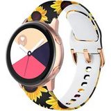 Strap-it Samsung Bracelet Sunny Flower Samsung Galaxy Watch Active