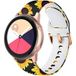 Strap-it Samsung Bracelet Sunny Flower Samsung Galaxy Watch Active