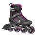 Rollerblade Zetrablade W Patins de fitness - Noir/Rose Cyclamen