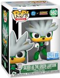 Funko Sonic The Hedgehog Sonic x Justice League - Silver as The Green Lantern vinylfiguur 592
