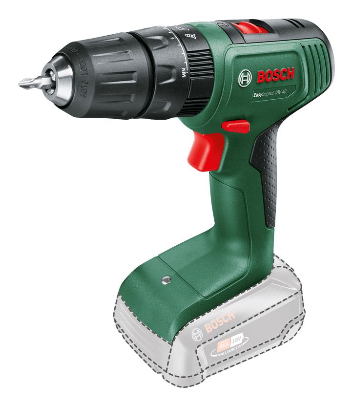 Bosch EasyImpact 18V-40 Accuklopboormachine - Zonder accu en lader