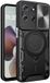 Techsuit Hoesje geschikt voor Motorola Moto G56 - CamGuard Pro Back Cover - Zwart