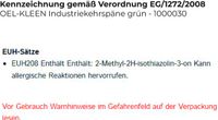 OEL-KLEEN Industriële veegspaanders groen - 1000030