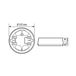 ESYLUX EB10423147 Opbouwdoos Opbouw (op muur) Wit