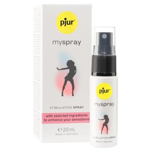 pjur myspray - Intiemspray voor HAAR - Actieve bestanddelen voor sterkere doorbloeding & opwindende belevenis (20ml)