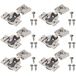 Blum 38N355BE08 Compact Soft-Close 1/2'' Overlay Blumotionscharnier