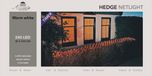 Anna's Collection 2x LED Lichtnet - 240 Lampjes - Warm Wit - 80 x 500 cm - Met Timer