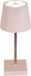 Out of the Blue USB tafellamp LED dimbaar - lichtroze - 26 cm - Kunststof