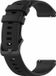 Strap-it bracelet de montre en silicone 18mm universel - Noir