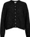 VILA VILORY O-NECK L/S KNIT CARDIGAN-NOOS Dames Cardigan XXL Zwart Beauty