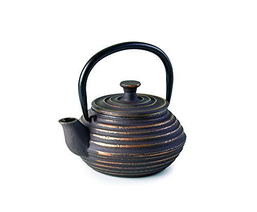 Ibili gietijzeren theepot Kuta 0,30 liter - bruin goud