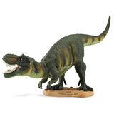 Collecta Tyrannosaurus Rex Speelgoed met sokkel, 91,9 x 44,8 cm (l x h), schaal 1:15, #88255 (-) dinosaurusmodel, groen, M