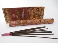 HEM Encens - Coffee - Pantoufle (6 paquets/120 bâtonnets)