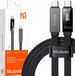 MCDODO USB-C naar USB-C Kabel - Snelladen PD 3.0 - 100W - 1.2 meter - Zwart