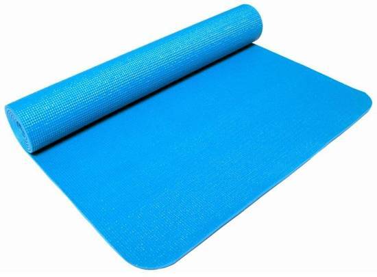 Yogi & Yogini Yogamat blauw 63x185x0.5 cm
