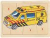 Playwood Houten puzzel ambulance 112 hout