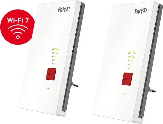 FRITZ! Mesh WiFi Set 2700 – Wi-Fi 7 – 2-pack - Dual-band - 6500 Mbit/s