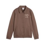 PUMA Varsity Fleece trainingsjack voor Dames, Brons, Maat 7-8Y