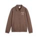 PUMA Varsity Fleece trainingsjack voor Dames, Brons, Maat 7-8Y