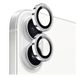 Northjo Kit de protection d'objectif d'appareil photo pour iPhone 17 - Argent