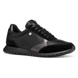 GEOX SUKIE 2.0 DAMES Sneakers - ZWART - Maat 38