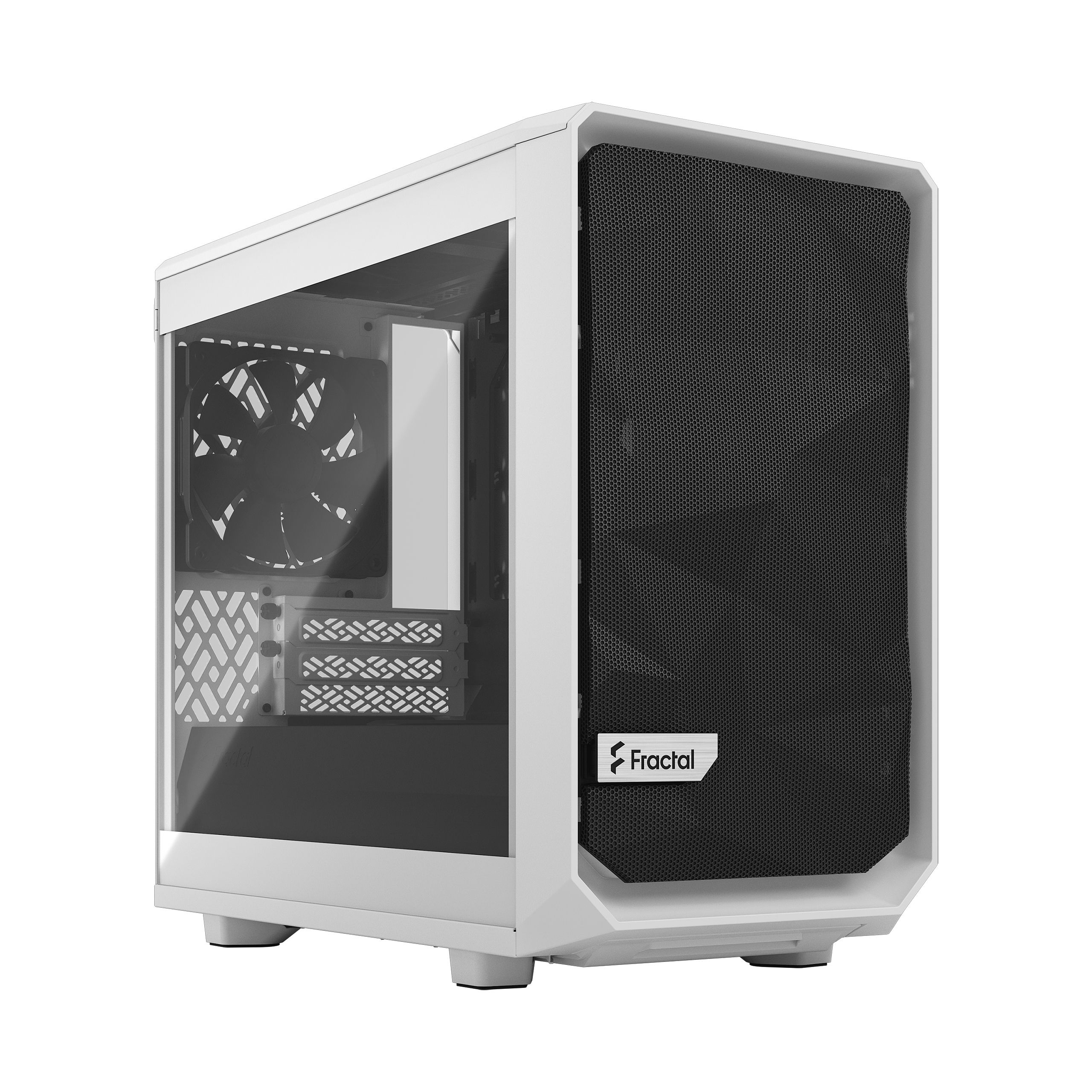Fractal Design Meshify 2 Nano - White - Mini-ITX PC Case
