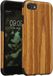 kwmobile Houten Hoesje voor Apple iPhone SE (2022) / SE (2020) / 8 / 7 - Vintage Bruin