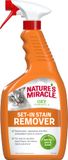 Nature's Miracle Set-In Stain Remover - Spray-oplossing voor diep | Verwijdert hardnekkige vlekken en geuren, formule met actieve zuurstof, meerdere oppervlakken, oranje geur