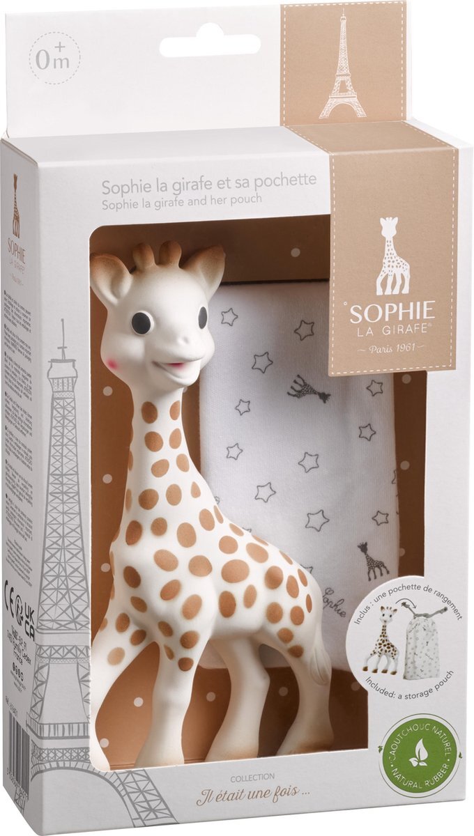 Sophie de Giraf Sophie la girafe® + stoffen zakje