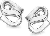 Orphelia Oorbel S Diamond Sterling Zilver 925