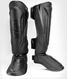 Venum Elite Evo Kickboks Scheenbeschermers Zwart Zwart - L