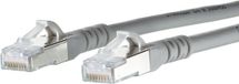 METZ CONNECT 1308451533-E RJ45 Netwerkkabel, patchkabel CAT 6A S/FTP 1.50 m Grijs Snagless 1 stuk(s)