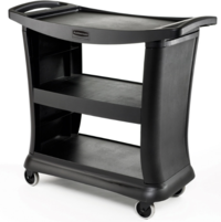 Rubbermaid Servicewagen - Zwart - VB 000968