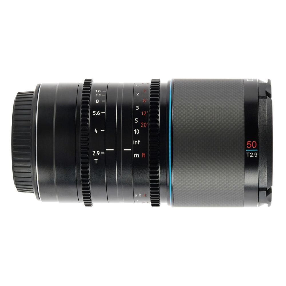 Sirui 50mm T2.9 Neutral Flare 1.6x FF Anamorphic DL Mount (Carbon Fiber)