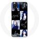 Maniacase Hoesje voor Samsung Galaxy A22 5G Blackpink Handtekening Foto Jennie Jisoo Lisa Rose